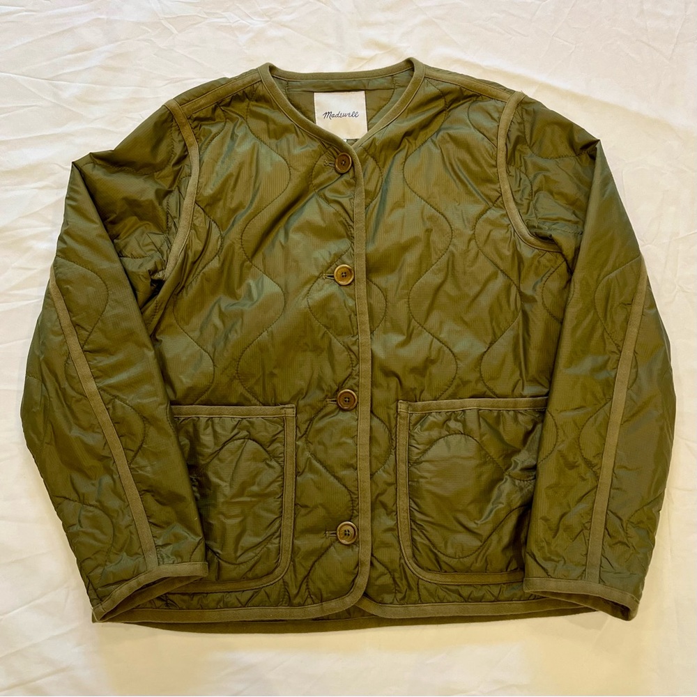 Madewell quilted jacket